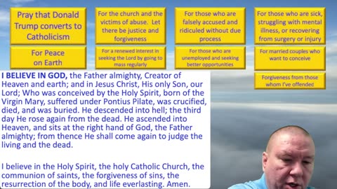 Mary's Daily Live Holy Rosary Prayer at 8:00 p.m. EDT 05/05/2025