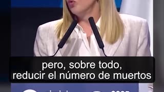 Giorgia Meloni celebra resultados del control de las fronteras citando al Cardenal Robert Sarah
