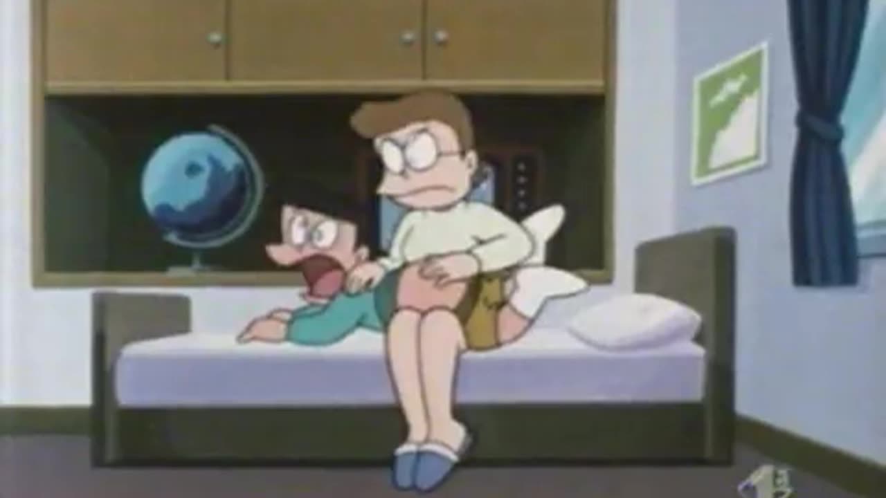Doraemon - 02 F/m Suneo Spanked by his Mother
