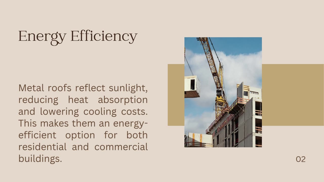 Energy-Efficient Metal Roofs by TSSC Group