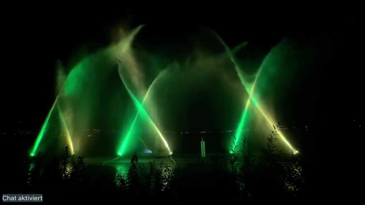 Kulturnacht in Küsnacht - Teil 5 - Wasser- und Lichtspiel - 05.09.2025