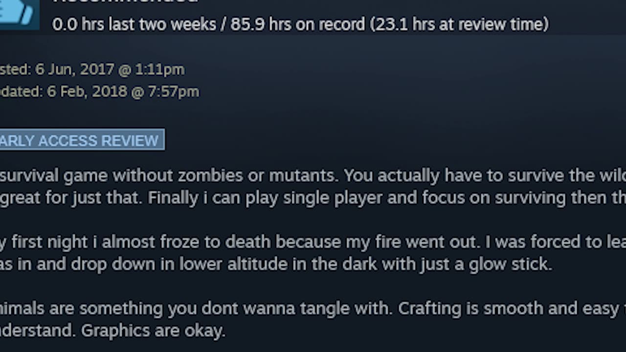 Subsistence Steam Review