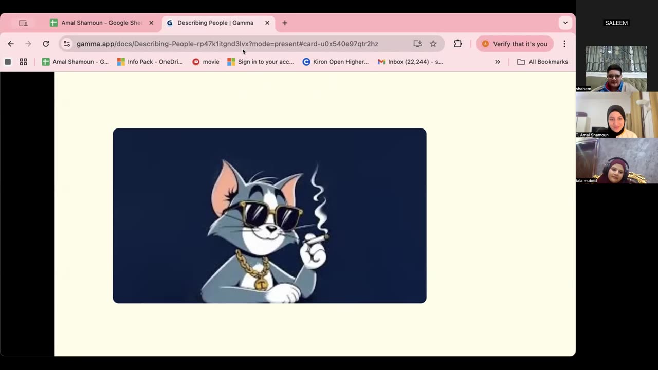 Describing people Class (7)