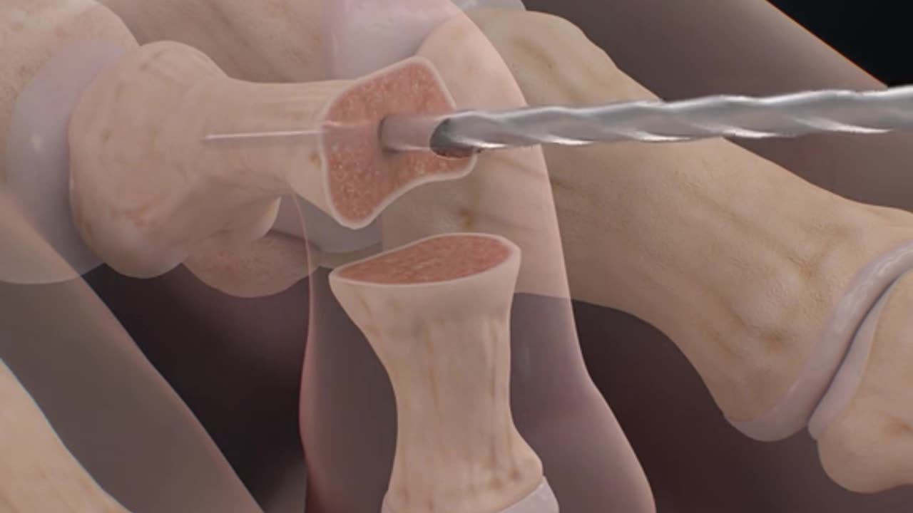 Hammer Toe Surgery 3D Animation
