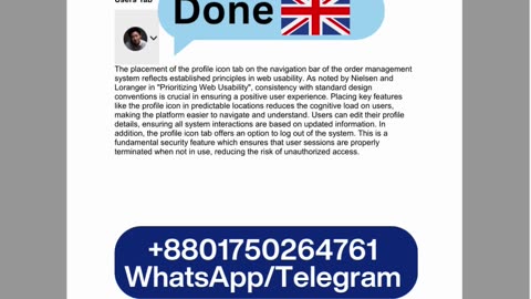 Student Work (Report)|UA92-332 part 2 Human Elements of System Design | University Academy 92 (UA92)