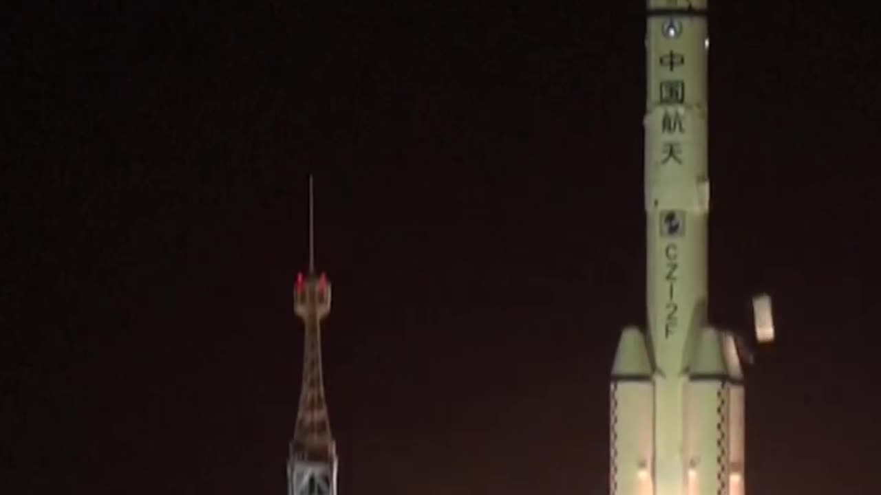 China's Shenzhou-21 Space Ship Launch