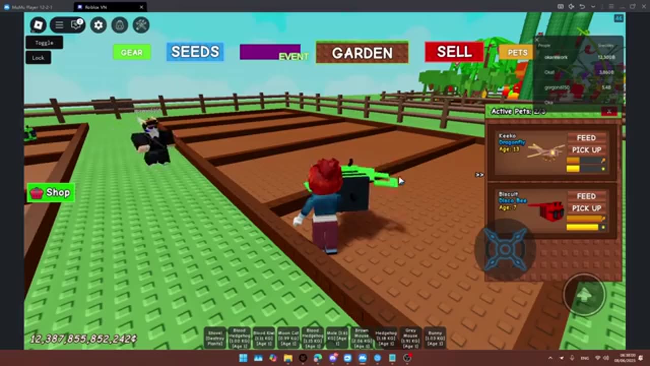 No Key Grow a Garden Script OP Pet Sniper