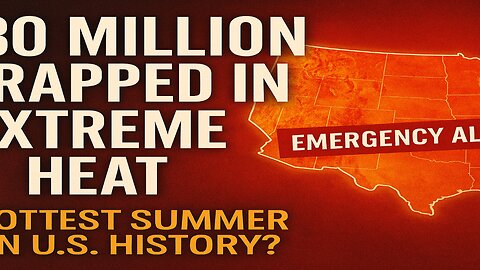 🔥 America Under Fire: 180 Million People Face Extreme Heat Emergency | July 2025 News Report