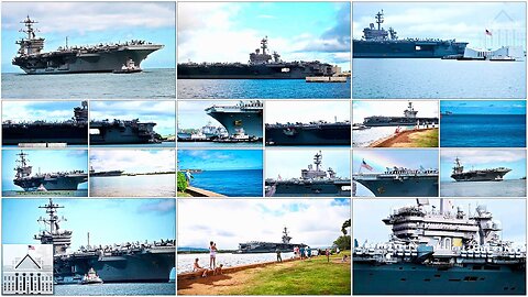 USS Carl Vinson Arrives at Pearl Harbor for RIMPAC