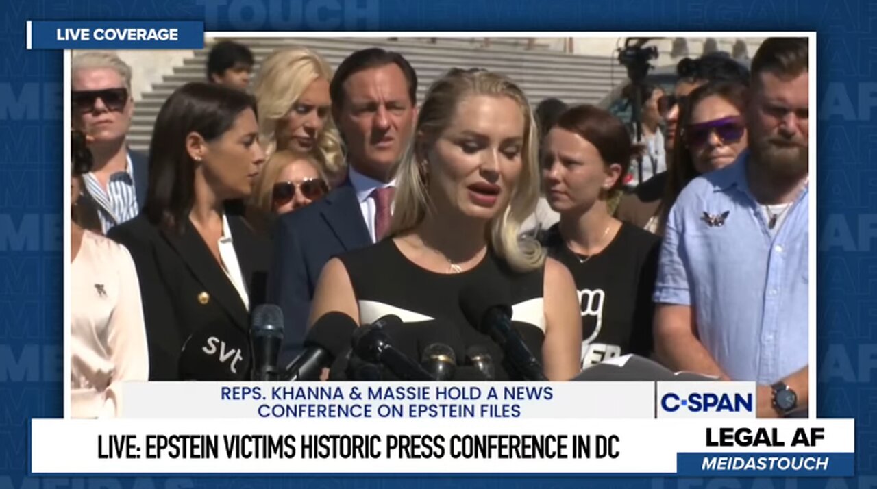 The FULL Epstein Victims PRESS CONFERENCE in DC - Sept 3rd 2025