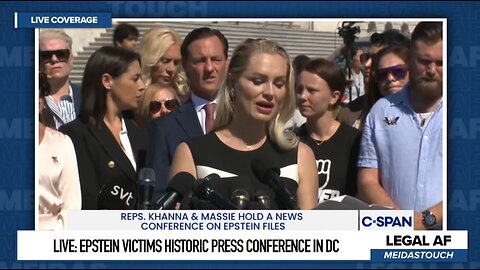 The FULL Epstein Victims PRESS CONFERENCE in DC - Sept 3rd 2025