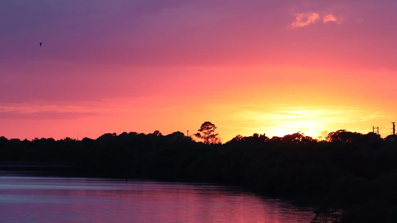 Sunset over Honeymoon Island September 10 2025