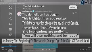 It's Merely The Beginning Of The satanic Orange Age Take Over Of Turtle Island!