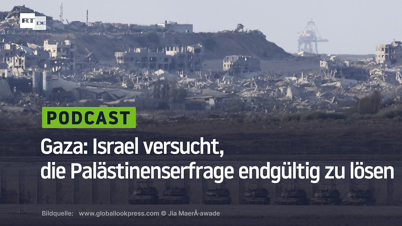 Gaza: Israel versucht, die Palästinenserfrage endgültig zu lösen