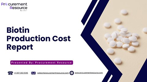 Biotin Production Cost Analysis Report