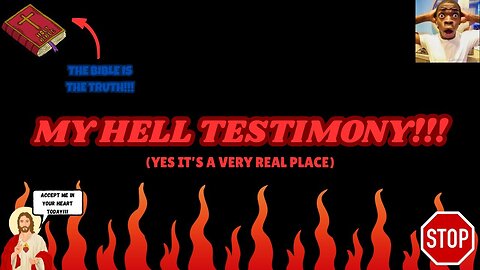 My Hell Testimony: Yes, It's a Real Place! (Graphic Warning)