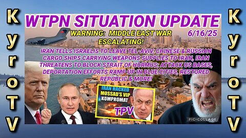 Situation Update - June 16, 2025 (edited version) (Swedish subtitles)