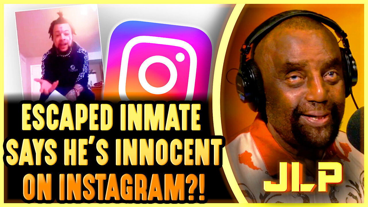 ESCAPED INMATE Says HE'S INNOCENT! 😱 (IG VIDEO LEAKED)
