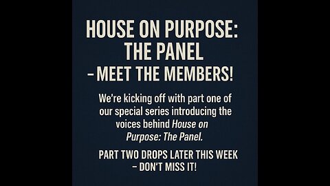 The Church House of Living Stones Presents | The Panel | Meet the Members | Part 1