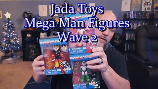Wave 2 Mega Man Figures by Jada Toys - Hyper Bomb Mega Man, Elec Man, and Cut Man #toys #megaman