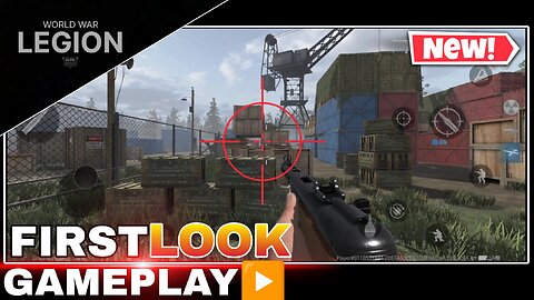WORLD WAR LEGION WW2 PVP FPS GAMEPLAY FIRST LOOK OFFICIALLY RELEASED