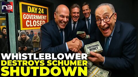 Just In: A Whistleblower Just DESTROYED Schumer With One Video - The Shutdown Was Never About THIS