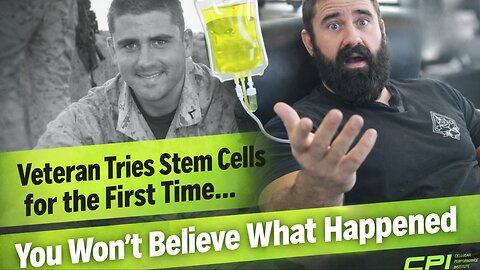 Veteran Tries Stem Cells for the First Time... You Won’t Believe What Happened