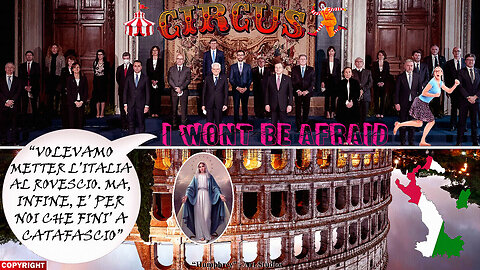“NONOSTANTE COMICI, CAPO COMICI E COMPARSE, L'ITALIA RIPARTIRÀ, PERCHÉ PRESTO IL CUORE IMMACOLATO DI 〽ARIA TRIONFERÀ!!”=/|😇💖🙏|\=
