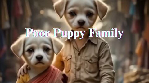 “💔🐶 From Struggle to Survival: The Story of a Poor Puppy Family”