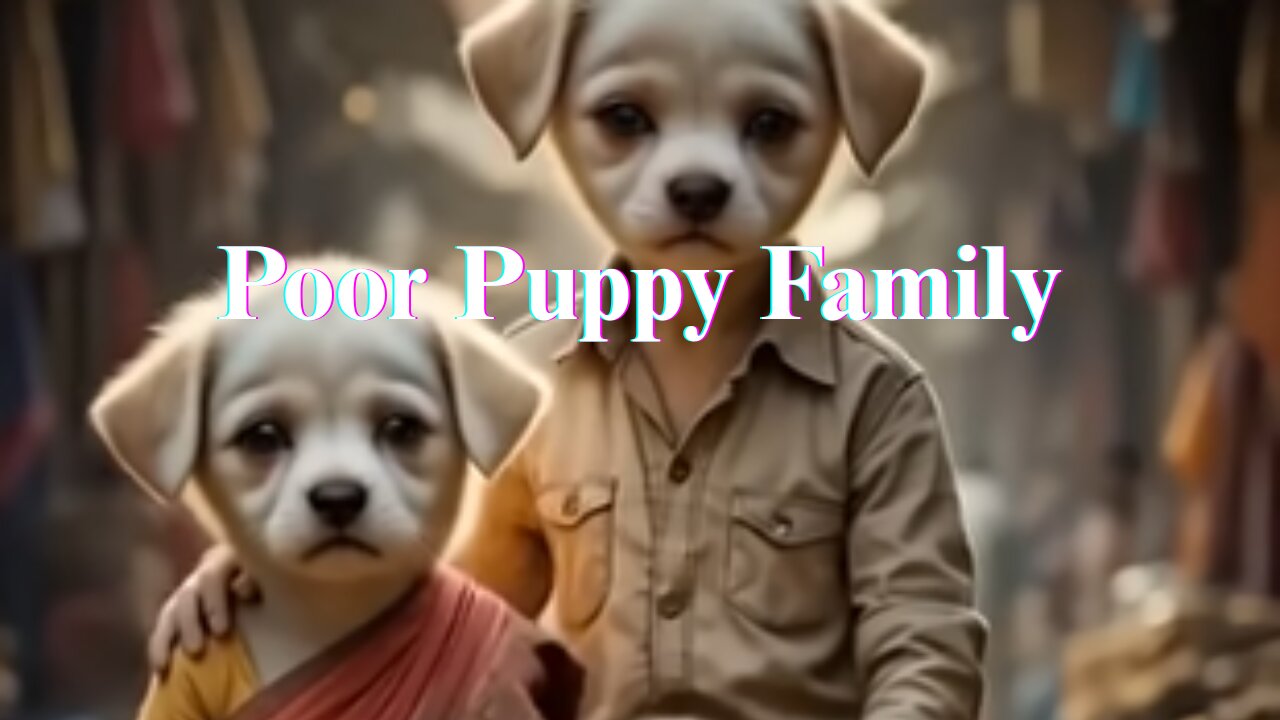 “💔🐶 From Struggle to Survival: The Story of a Poor Puppy Family”