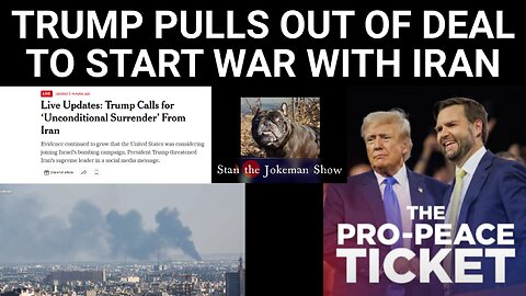 World War III with Iran 100% Pre-Meditated by Cowards of Republican Party and Trump