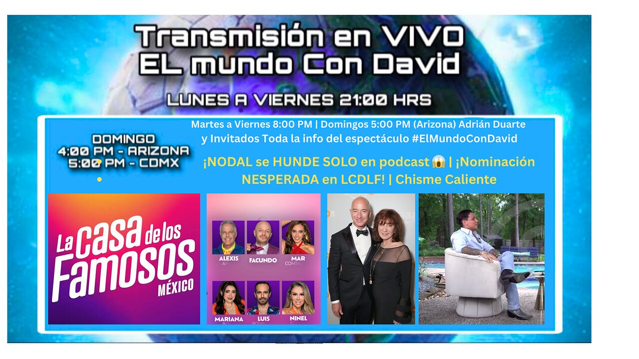 NODAL se HUNDE SOLO en podcast 😱 | ¡Nominación INESPERADA en LCDLF! | Chisme Caliente