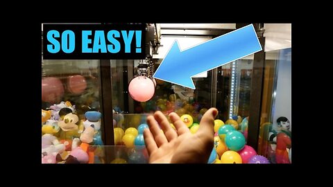 THIS IS THE EASIEST CLAW MACHINE IN THE WORLD!