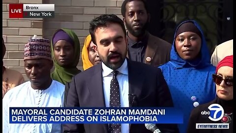 Zohran Mamdani Tries to Force a Tear as He Speaks Out on Being a Victim of ‘Islamophobia’