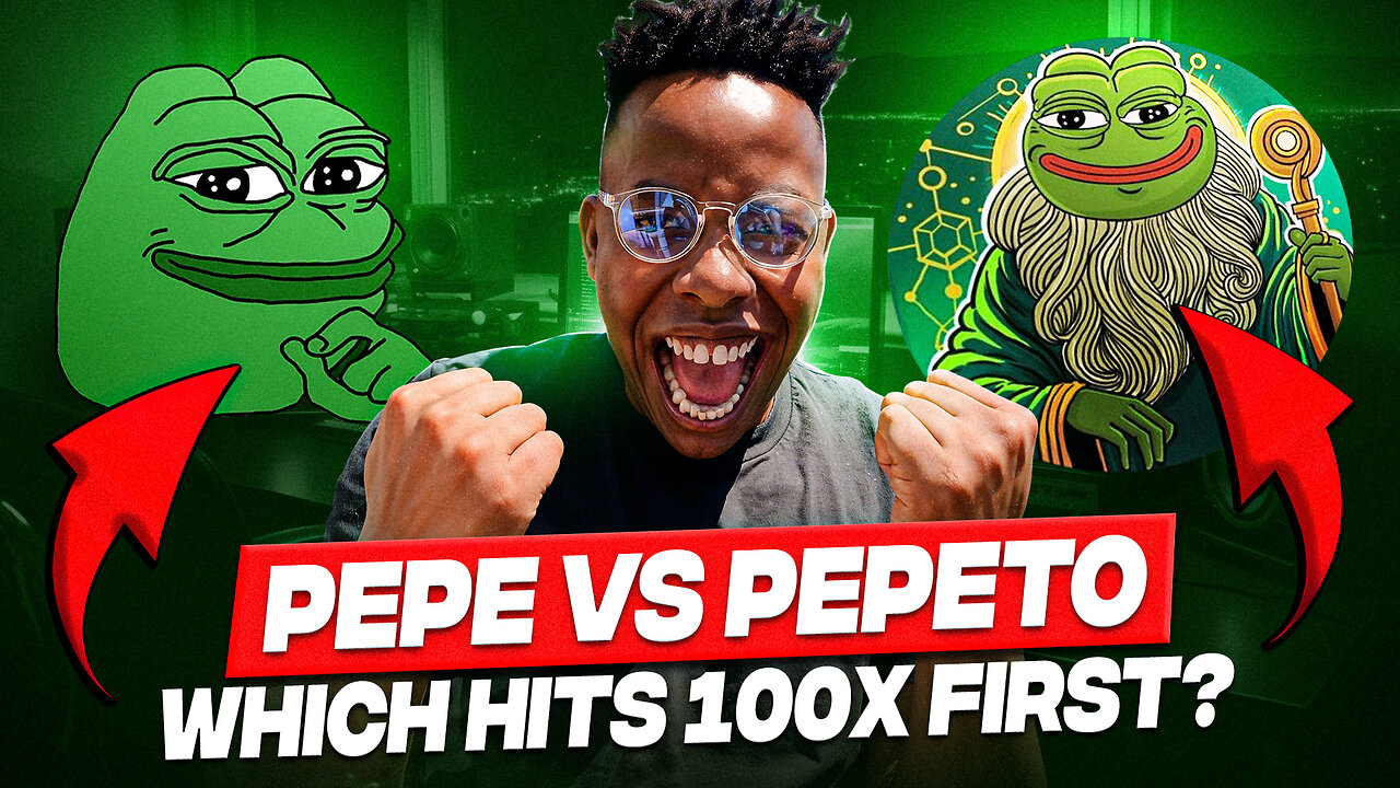 Bull Run Starts: Pepe vs Pepeto – Which Meme Coin Hits 100x First? 🐸🚀