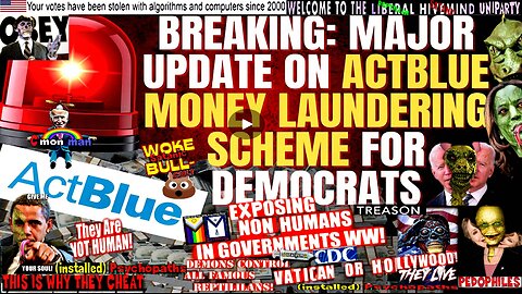 Breaking: Major Update on ActBlue Money Laundering Scheme for Democrats (compilation version)