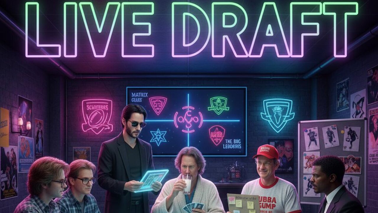 Crush the Competition: LIVE Fantasy Football Draft Like a PRO!