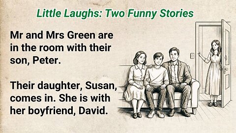 Learn English Through Story ⭐ Little Laughs | English for Beginners & Intermediate