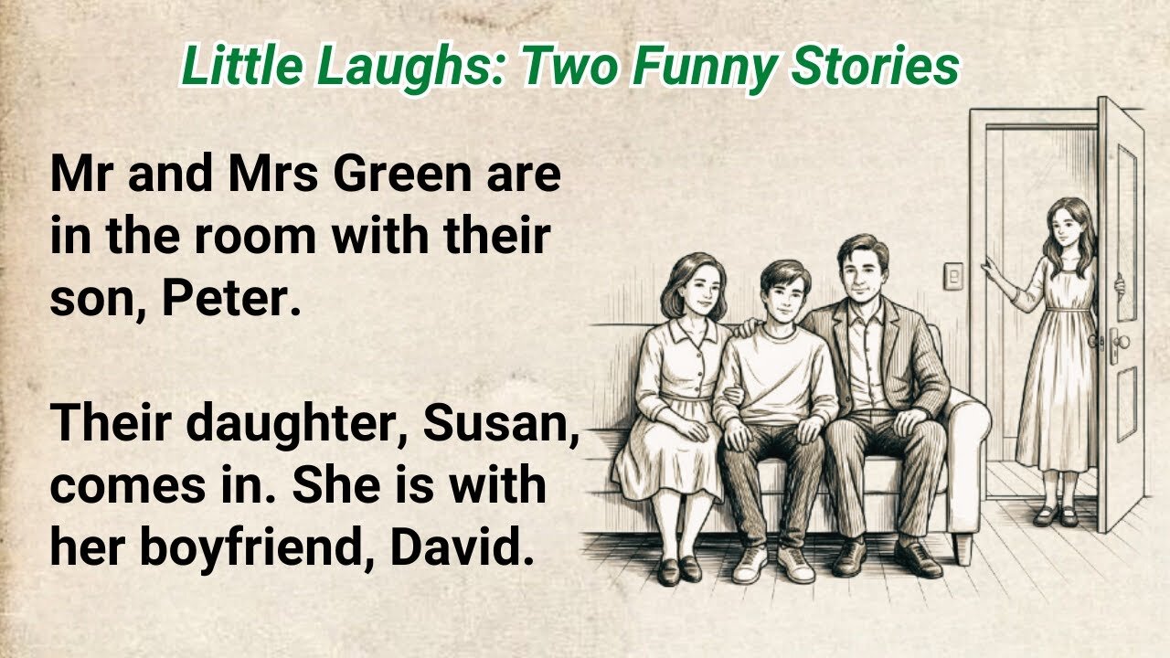 Learn English Through Story ⭐ Little Laughs | English for Beginners & Intermediate