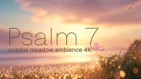 Psalm 7 | 4K | Spend your time with God | Relax in God's presence | Fall asleep with God