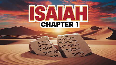 ISAIH'S SHOCKING Prophecy REVEALED in Chapter 1?