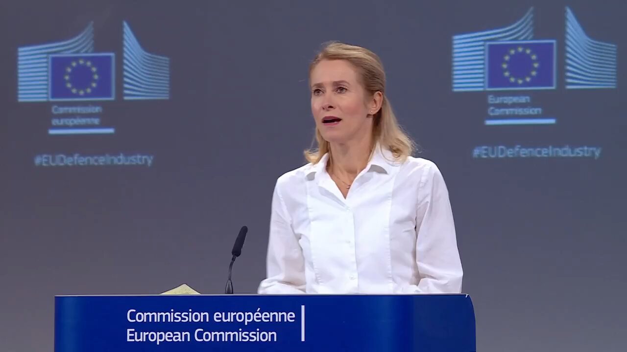 🤡🇪🇺❌ EU's roadmap to war: Kallas unveils EU does NOT want peace