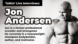 SPECIAL INTERVIEW w/ JON ANDERSON @thejonandersen - The Talkin Live Show