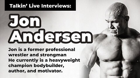 SPECIAL INTERVIEW w/ JON ANDERSON @thejonandersen - The Talkin Live Show