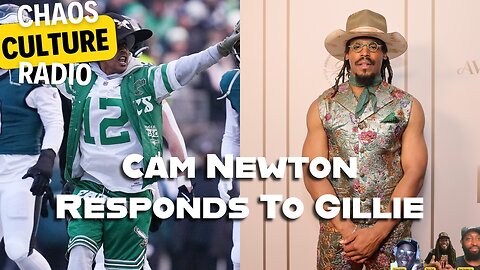 Cam Newton Responds To Gillie About Jalen Hurts