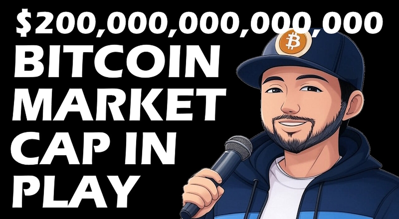 Bitcoin Market Cap Will Hit 200 TRILLION According to Crypto Legend!