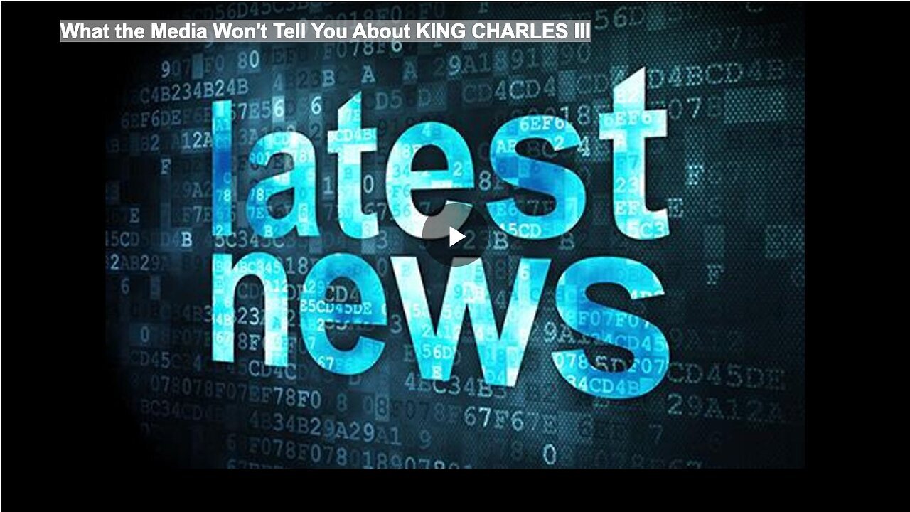 "Untold Media Secrets About KING CHARLES III"