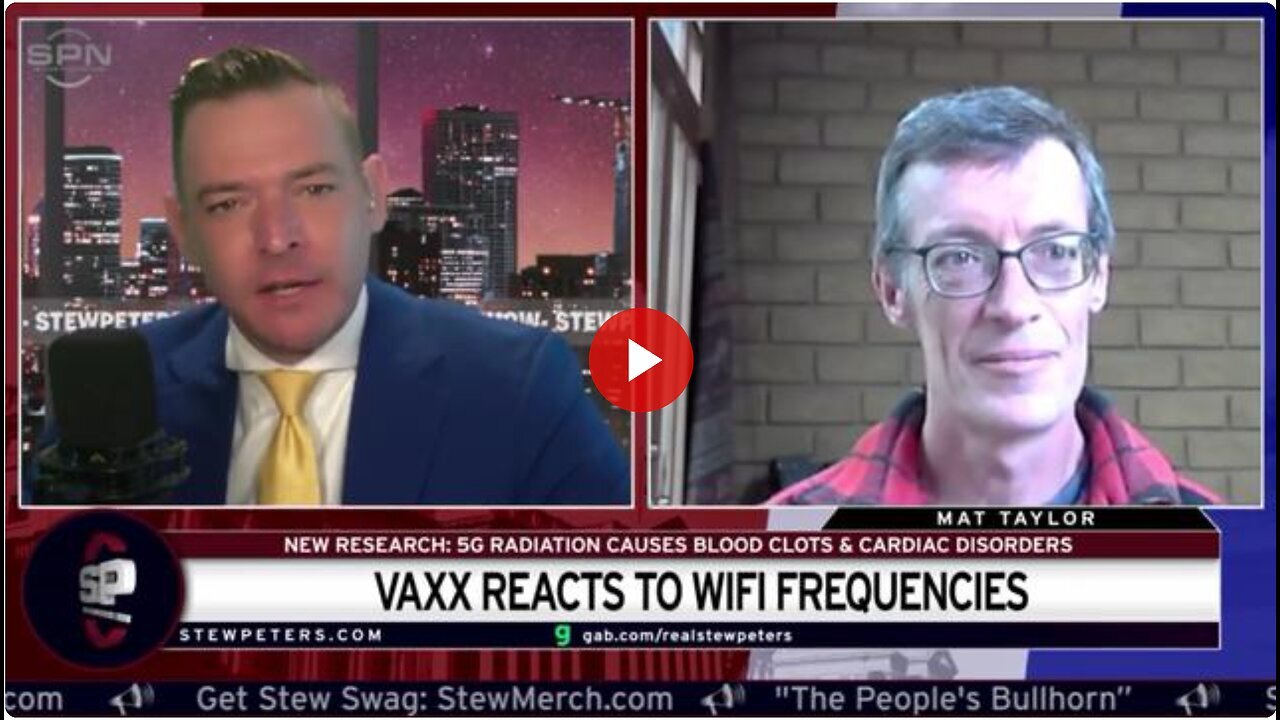 "Global Enslavement through 5G Grid and Nanotech: Analysis by Stew Peters and Mat Taylor"