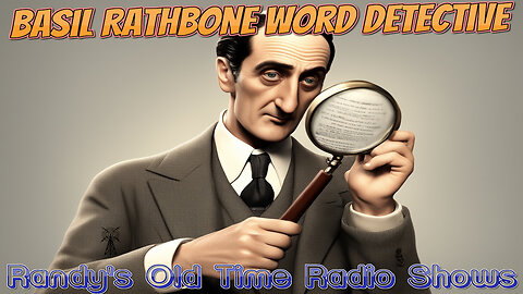 Basil Rathbone Word Detective 1959 Tangerine