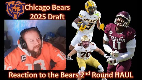 Reaction To the Bears INSANE 2nd Round Haul
